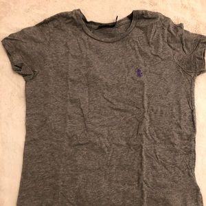 Polo Ralph Lauren purple grey top